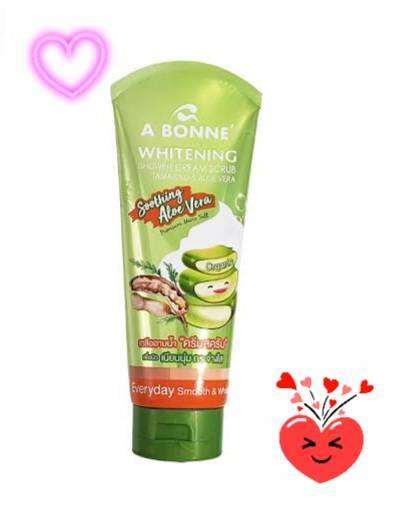 เอ-บอนเน่-เกลืออาบน้ำ-น้ำหอม-a-bonne-shower-cream-scrum-สครับ-ครีมอาบน้ำเนื้อโฟม-350-กรัม-อาบน้ำพร้อมสครับผิวกายไปในตัว-ผิวกระจ่างใสด้วยสปาที่บ้าน-ชำระล้างสิ่งสกปรกออกได้ดี-เนื้อเกลือละเอียดเม็ดกลมมน-