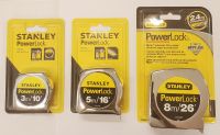 Stanley Powerlock  Measuring Tape 3m, 5m, and 8m