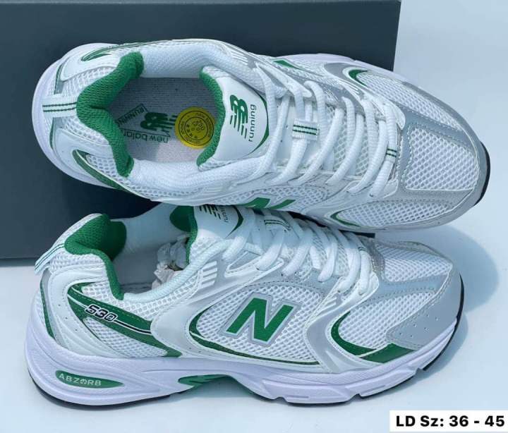 รองเท้าnew-balance-530-abzorb-size36-45-running-white-gold-รองเท้าวิ่งผู้ชาย-รองเท้าวิ่งผู้หญิง-รองเท้าออกกำลังกาย-รองเท้าผ้าใบ