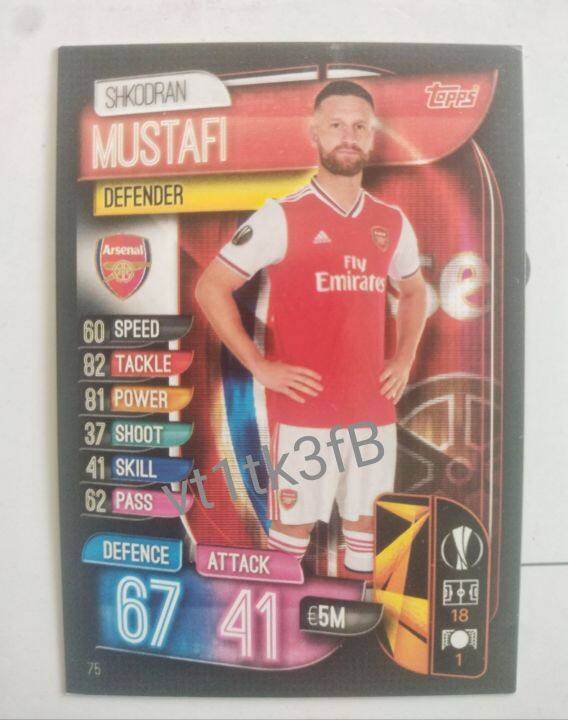 card-football-matchattax-arsenal-2019