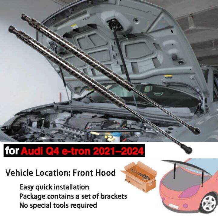 Hood Lift Support Struts for Audi Q4 etron 2022 2023 2024 Modify