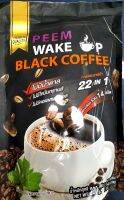 กาแฟดำภีมคอฟฟี่  มีวิตามินและเกลือแร่รวม 14 ชนิดPeem wake up Black Coffee