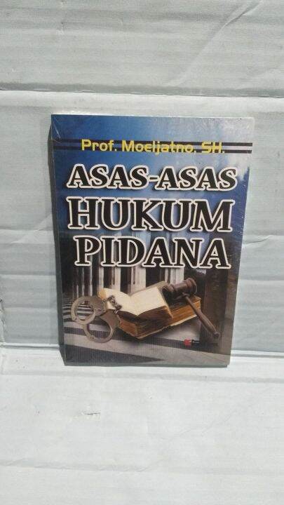 Buku Asas-Asas Hukum Pidana#Moeljatno | Lazada Indonesia