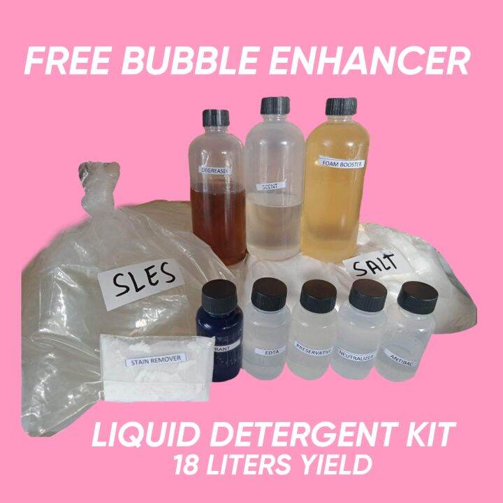 DIY LIQUID DETERGENT KIT 18 LITERS YIELD Lazada PH