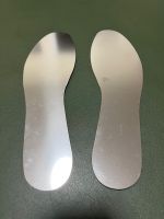 แผ่นรองเท้า stainless ,ป้องกันการเจาะทะลุ,แผ่นรองเดินป่า,insole stainless