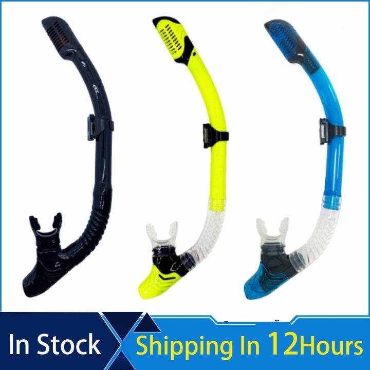 [Local Stock]Diving Snorkel Full Dry Underwater Breathing Tube Hose ...