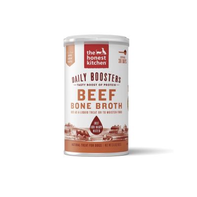 🐈พร้อมส่ง🥣 อาหารเสริมแมว The Honest Kitchen Daily Boosters Beef Bone Broth with Turmeric