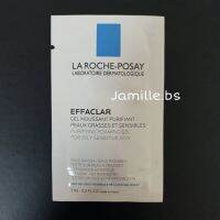 La Roche-Posay EFFACLAR FOAMING GEL ทำความสะอาดผิวหน้า ลดสิวอุดตัน สำหรับผิวมัน 7ml.