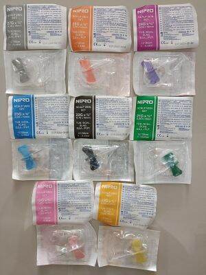 Nipro scall vein 50 pcs/box.ปีกผีเสื้ิอ