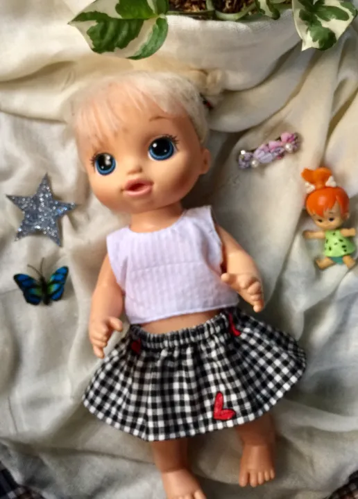 Baby Alive Clothes/Baby Alive Crop Top with Skirt Doll not Included