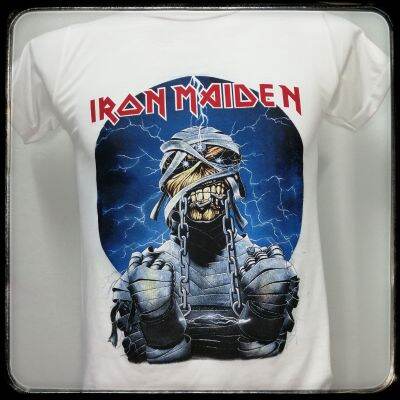 เสื้อ​วง​Iron​Maiden​ผ้า​บาง​50