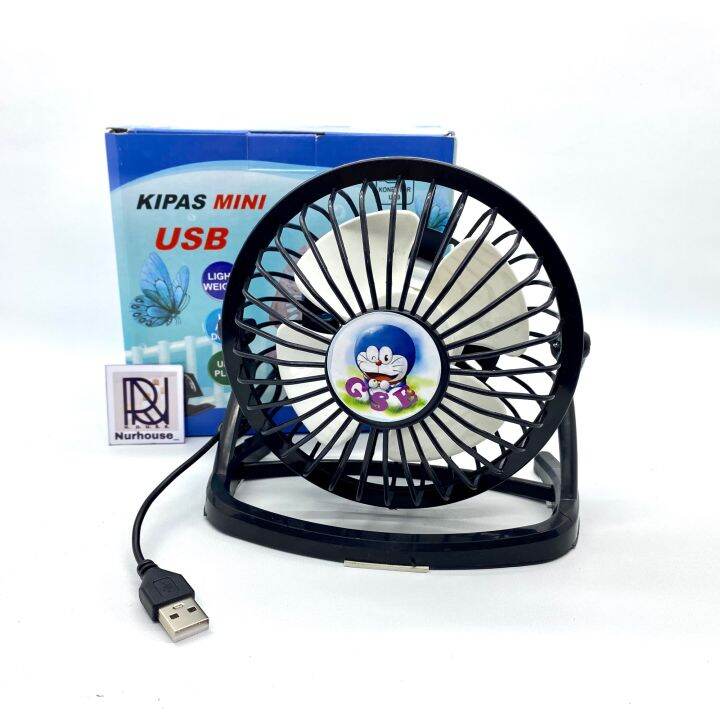 KIPAS ANGIN USB MINI FAN USB PORTABLE Lazada Indonesia