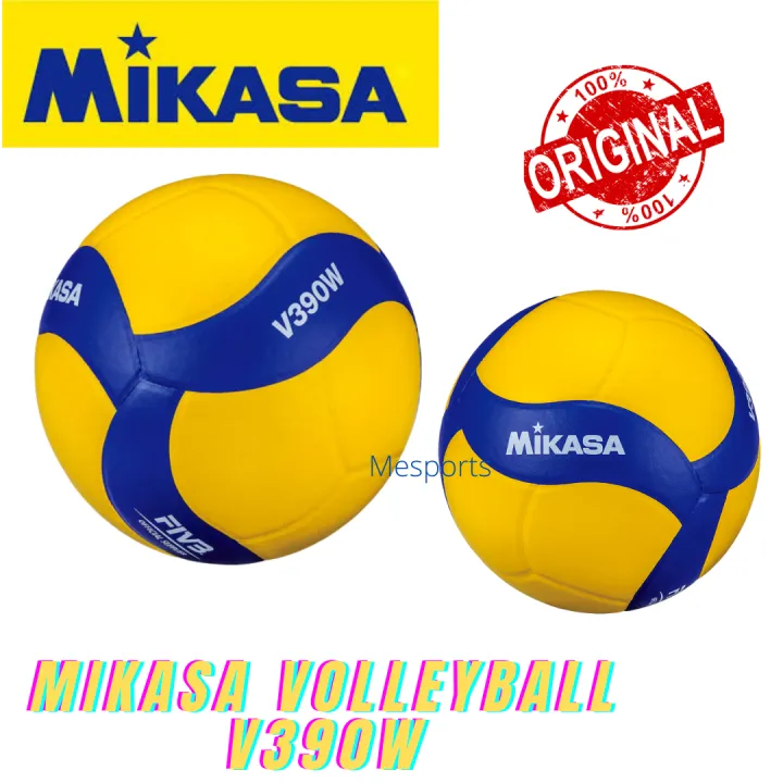 FREE SHOES BAG/ORIGINAL MIKASA VOLLEYBALL V390W Lazada