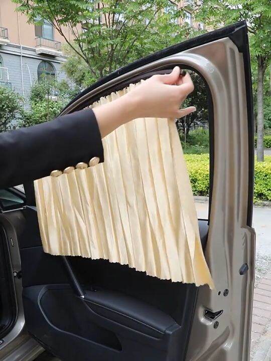 YIP AUTO Car Window Shade Curtain Car Window Sun Shade Curtain For Car