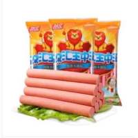 ไส้กรอกหมู ตราสิงโต พร้อมทาน(双汇火腿肠）ขนาด 400g ไส้กรอก พร้อมส่ง มี2ขนาด 10ชิ้น 9ชิ้น