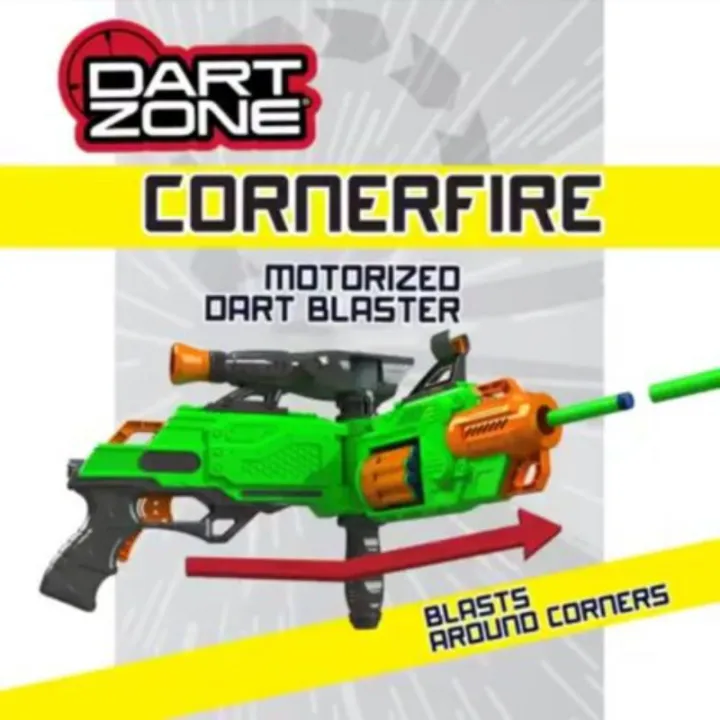 Dart Zone Corner Fire Motorized Dart Blaster Lazada PH