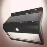 Solar Motion Sensor Wall Light ไฟพลังงานแสงอาทิตย์ 30LED เซ็นเซอร์จับความเคลื่อนไหว โคมไฟติดผนังกันน้ำ / ไฟรักษาความปลอดภัย (Niyom Store) (0639)