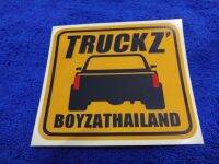 TJ.AUTO SHOPสติกเกอร์แต่งรถ TRUCKZ 11×12cm 1ชิ้น