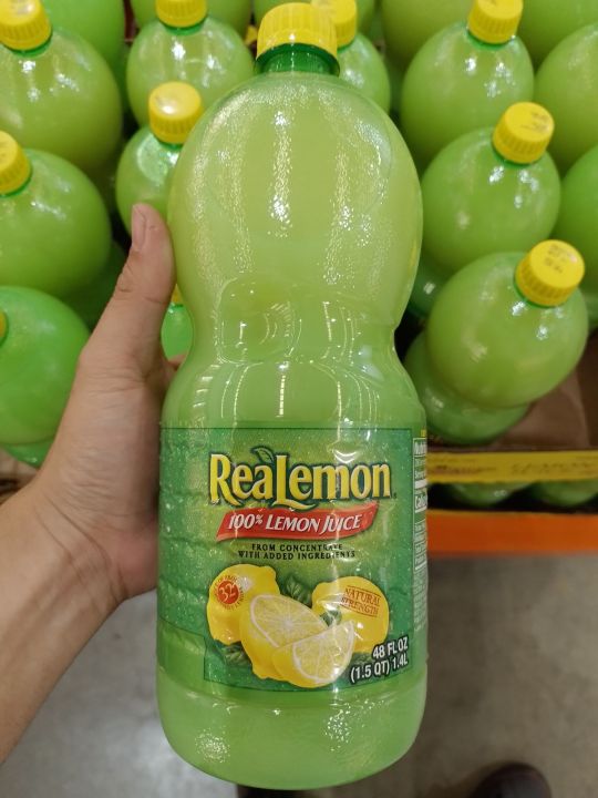 Realemon 100 Lemon Juice 1419ml Lazada Ph