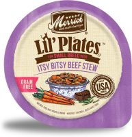 อาหารเปียกสุนัข Merrick Lil’ Plates สูตร Itsy Bitsy Beef Stew ขนาด 99 g