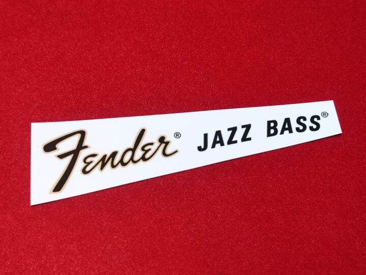 FENDER JAZZ BASS WATER DECAL WATERSLIDE GUITAR DECALS Lazada PH
