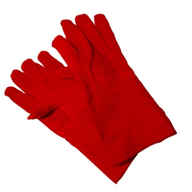 Krisbow Sarung Tangan Las Kulit 36 Cm Merah Lazada Indonesia