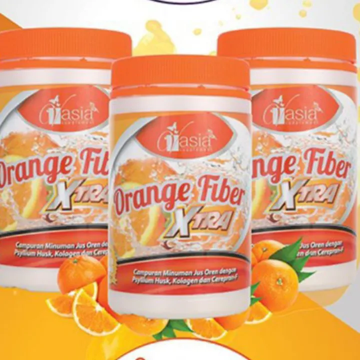 V'ASIA Fiber Xtra Orange Pack] Lazada