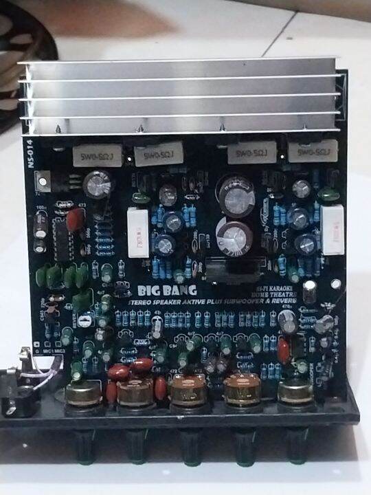 KIT SPEAKER AKTIF SUBWOOFER + ECHO Lazada Indonesia