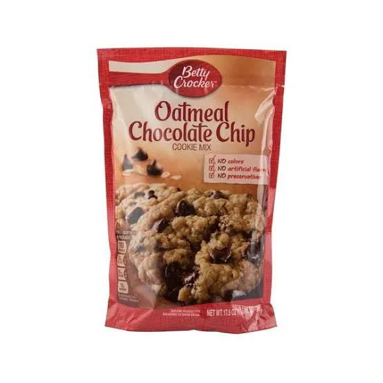 Betty Crocker Oatmeal Chocolate Chip Cookie Mix 496g Lazada Ph