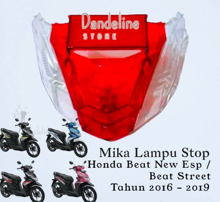 Mika Lampu Stop Lampu Rem Belakang Honda Beat New Esp dan Honda Beat