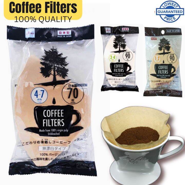 Unbleached Coffee Filters Disposable coffee filters 7090 pcs