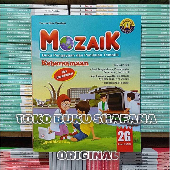 Buku Mozaik 2g Yudhistira Kelas 2 Sd K13 Edisi Revisi Pengayaan