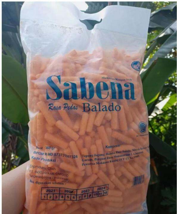 MAKANAN RINGAN SABANA SNACK RASA BALADO/RASA KEJU/CEMILAN ENAK/CEMILAN