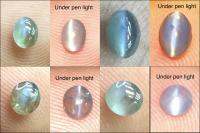 Alexandrite Catseye หินธรรมชาติ 100% Alexandrite catseye 100% natural gemstone