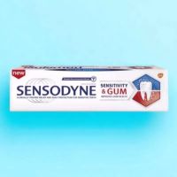 ยาสีฟันลดปัญหาเสียวฟัน SENSODYNE SENSITIVITY &amp; GUM 100G  เซ็นโซดายน์ เซ็นซิทิวิตี้ &amp; กัม 100g