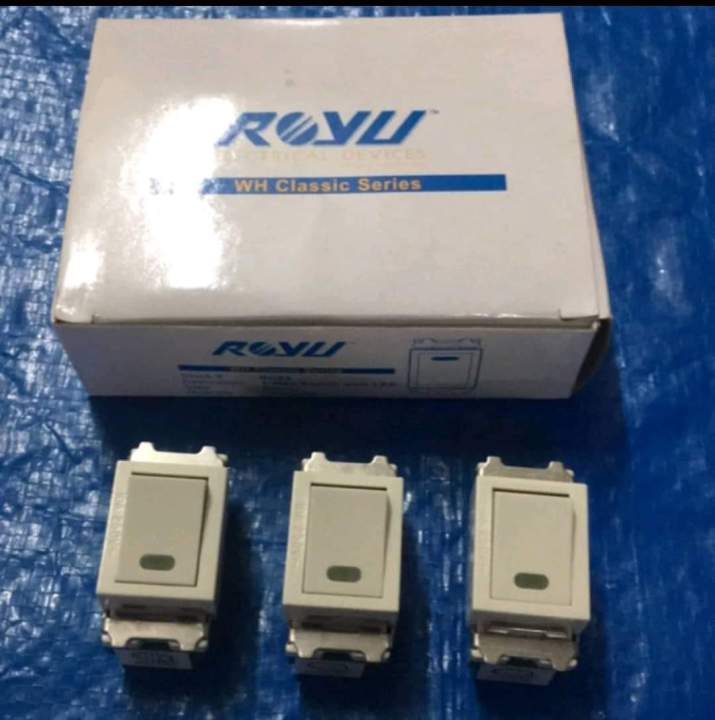 royu WH classic series switch with LED | Lazada PH