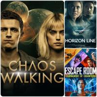 DVD หนังใหม่ ☆Chaos Walking☆Horizon Line☆Escape Room - มัดรวม 3 เรื่องดัง #หนังฝรั่ง #แพ็คสุดคุ้ม (ดูพากย์ไทยได้-ซับไทยได้)