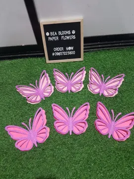 7 inches Butterfly wall decorations