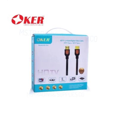 OKER HDMI Cable V.2.0 สาย  สาย HDMI เวอร์ชั่น Oker HDMI Cable V.2.0 Cable HDMI Cable Version