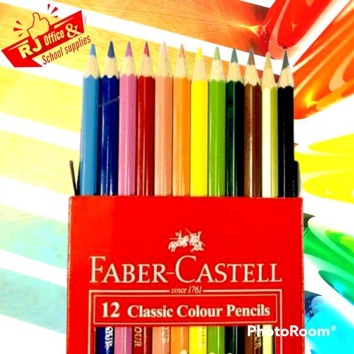 FABER CASTELL COLORED PENCIL 12PC Lazada PH