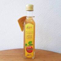 แอปเปิ้ลไซเดอร์ น้ำส้มสายชูหมักจากแอปเปิ้ล ออร์แกนิค  (Happy Mate Apple Cider Vinergar) 250 ml.