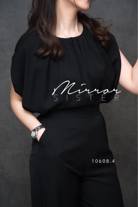 mirrorsister-10608-4-เซ็ทเสื้อ-กางเกง-ชุดเซ็ตขายาว-ชุดเซ็ตกางเกง-ชุดไปเที่ยว-ชุดทำงาน-ชุดออกงาน-ชุดไปงาน