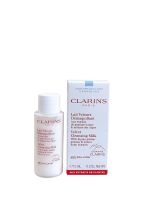 CLARINS Velvet Cleansing Milk 10ml (EXP 09/2568) ของเเท้?% ผลิตภัณฑ์ทำความสะอาดผิวหน้า รอบดวงตา ริมฝีปาก