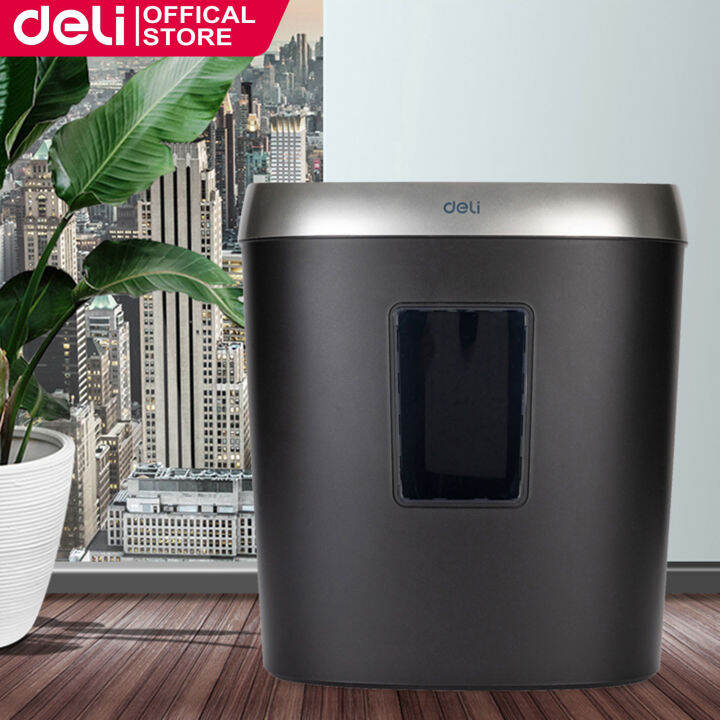 Deli 17L Paper Shredder Automatic Paper Shredder Machine Can Shred