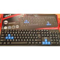 keyboard ( oker ) รุ่น KB-318 มีรับประกันร้าน 7 วัน มีปัญหาเปลี่ยนตัวใหม่ให้ค่ะ