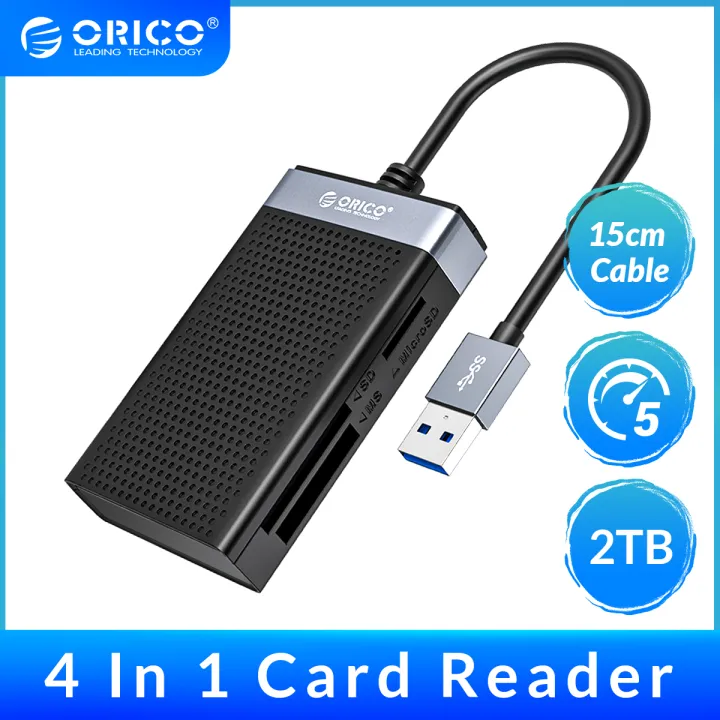 USB 3.0 SD Card Reader ORICO USB C Memory Smart Card Adapter SD TF CF