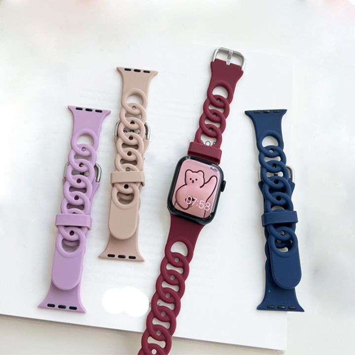 Luxury Strap for Apple watch ultra 49mm series 8 7 6 SE 5 4 3 41mm 45mm  44mm 40mm 42 45 mm nylon bracelet iwatch band for women - AliExpress