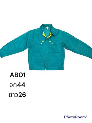 เสื้อช้อปช่างแขนยาว เสื้อช้อป เสื้อเชิ้ตช่าง สินค้าจากญี่ปุ่นAB01-AB08
