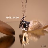 bemy.olaf SpellbookNecklace สร้อยคอแฟชั่น สร้อยคอน่ารัก สร้อยคอมินิมอล สร้อยคอพร้อมส่ง สร้อยคอล็อกเก็ต