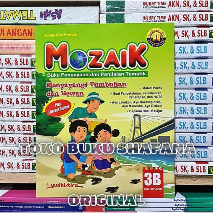 Buku Mozaik 3b Yudhistira Kelas 3 Sd K13 Edisi Revisi Pengayaan